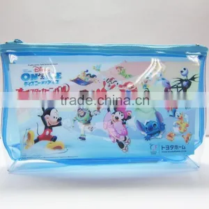 Printed Pvc Stationery Bag Colorful Cosmetic Zip Bag thumbnail-1