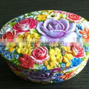 Embossed High Quality Beauty Accessories Tin Box thumbnail-1