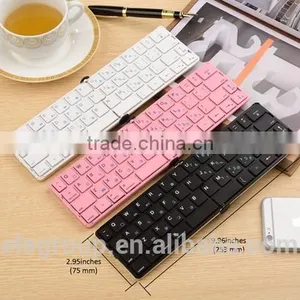 Mini Portable Wireless Keyboard for Smart Tv,folding Wireless Bluetooth Mini Keyboard For Android & Windows & IOS thumbnail-3