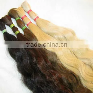 Raw Unprocessed Virgin Indian Hair Virgin Hair Bulk thumbnail-6