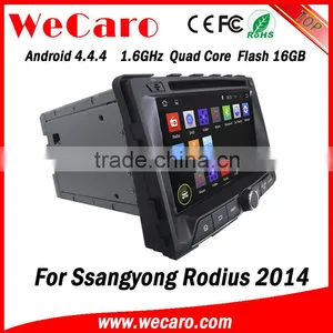 Wecaro WC-SY7070 7" Android 4.4.4 WIFI 3G Touch Screen Car Radio Gps for Ssangyong Rodius 2014 thumbnail-4