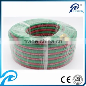 Red & Green 1/4 Inch 50FT Smooth Rubber Welding Torch Hose Most Popular thumbnail-2