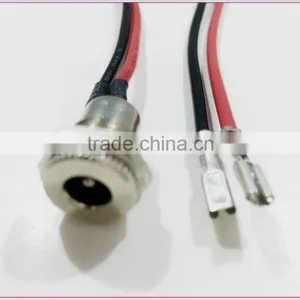 UL Red and Black Electrical Wire Solder DC Jack 22 Cable Assembly thumbnail-5