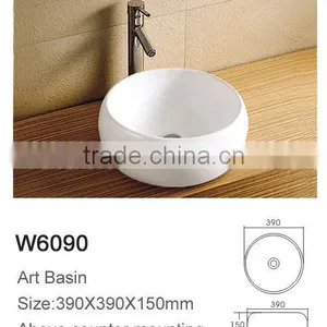 China Hot Sale Bathroom Countertops Ceramic Basin thumbnail-2