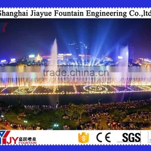 Large Outdoor Color Musical Fountain in the Sea thumbnail-2