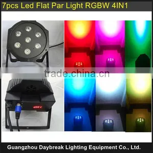 7x10w High Brightness 4 in 1 Led Flat Par thumbnail-1