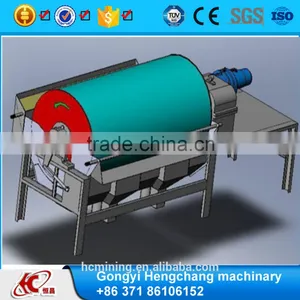 High Quality Drum Magnetic Separator With Cross Belt thumbnail-1