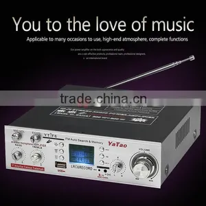 Download Music Free Mp3 Amplifier YT-F6 With Karaoke FM/MIC/TF/USB thumbnail-1