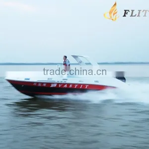Flit Factory Price Luxury Fishing Yacht Work Boat Half Cabin thumbnail-3