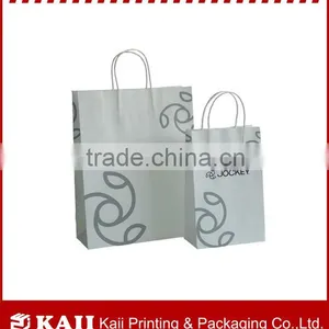 Cheap White Paper Bags With Handles thumbnail-1