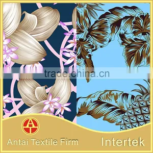 Dongguan Antai Textile Nylon Elastane Printed Swimwear Fabric With Flower Design Pattern thumbnail-5