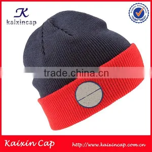 Custom 100% Acrylic Embroidery Patch Logo Teams Beanies thumbnail-1