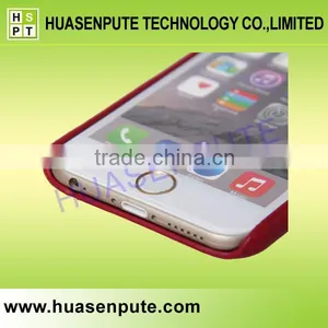 Luxury Ultra PU Leather Hard Back Case Silicone Cover For Apple IPhone 6 thumbnail-2