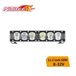 60w IP68 24 Volt Led Driving Light Bar for Truck thumbnail-1