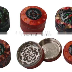 Compass Metal Tobacco Grinder thumbnail-1