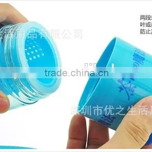 Custom Tea Water Bottle Infuser Fashion Clean PP Plastic Water Bottle thumbnail-4