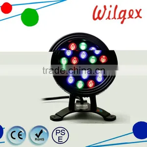 Multicolor Change IP68 DMX 3IN1 RGB Led Underwater Light Fixture thumbnail-2
