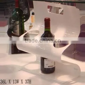 GH-RZ261 High Polished Durable and Elegant Acrylic Wine Bottle Display Rack thumbnail-4