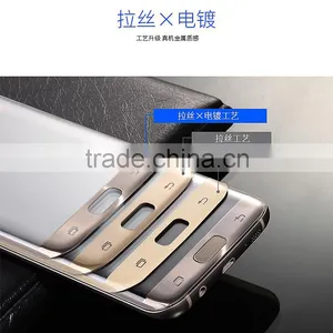 Hot Sell Screen Shield Colored Clear Tempered Glass Screen Protector for Samsung S7 Edge thumbnail-4