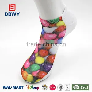 Attention! 2015 Newest Custom Logo Printed Sublimation Socks! thumbnail-1