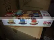 Stock Cheap Good Quality Promotional Hand Made Ceramic Mug, Hand Painted Coffee Mugs and Saucer thumbnail-1