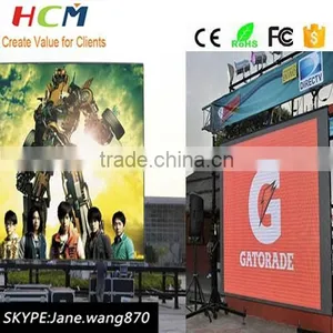Outdoor Advertising Full Color P6 Led Screen RGB Led Display With Waterproof Cabinets Quality Choice thumbnail-1