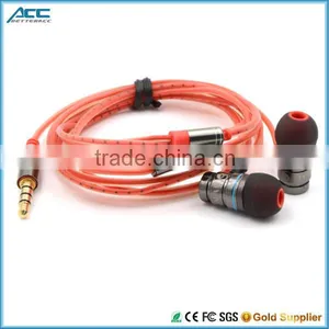 Top Quality Mobile Phone Earphone Clear Bass 3.5mm Noise Cancelling In-ear Earphone, Headset thumbnail-4