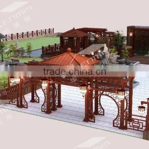 2016 High Quality Garden Gazebo Pergola for Sale thumbnail-5
