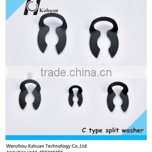 Stainless Steel Material or 65Mn Black Oxide C Type Split Washer thumbnail-1