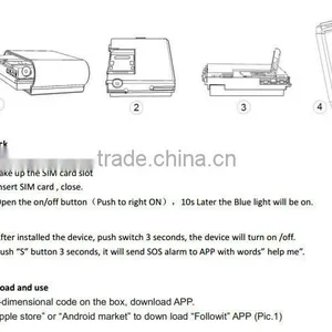 2015 JEO Waterproof Dustproof Mini GPS GSM Tracker for Personal With Android IOS Iphone APP thumbnail-3