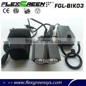 Rechargeable 8000mah 2 Led Xml L2 Bicycle Light thumbnail-1