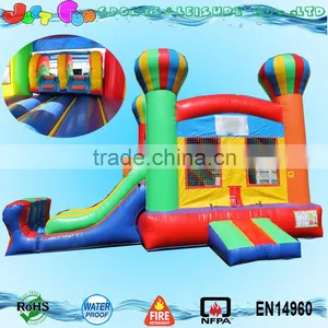 Commercial Balloon Combo Inflatable Bouncer With Slide for Sale thumbnail-1