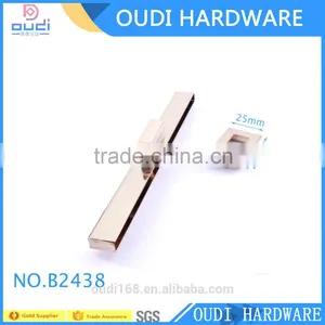 Best Wholesale Zinc Alloy Case Bag Turn Lock Metal Strap Bag Clip Buckle thumbnail-4