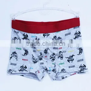 China Children's Underwear Factory Private Label Boxer Underwear for Teenage Boys thumbnail-1