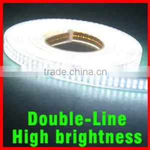120LEDS/M White Warm White LED Strip, Double Row LED Rope Light thumbnail-1