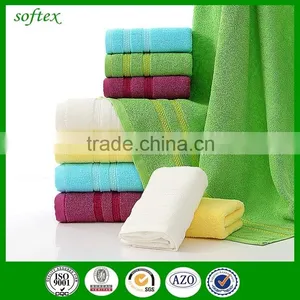 Elegent 100% Cotton Bright Color Luxury 5 Star Hotel Towels Set thumbnail-1