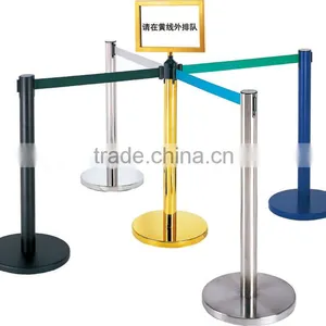Railing Stand/guard Bar/Retractable Barrier/stanchion/railing in Publc and Hotel thumbnail-1