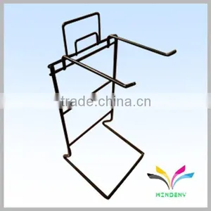 Made in China Best Selling Display Stand Floor Standing Durable Metal Wire Barbell Rack thumbnail-5