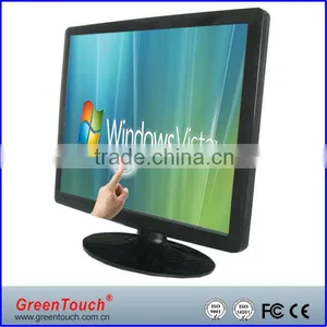22'' High Resolution Computer Monitor,industrial Touch Desktop Monitor,TFT LCD Resistive Screen Monitor With VGA,DVA thumbnail-1