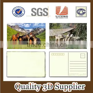 Lifeng 3d Postcard Printing for Holiday Gift thumbnail-1