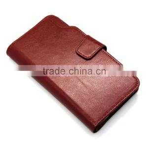 Premium pu Leather Wallet Case for Samsumg Galaxy S6, Latest Product Leather Wallet Case for Samsung Galaxy s6 thumbnail-4