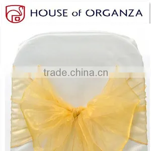 Organza Chair Sashes For Wedding And Event Decoration thumbnail-1