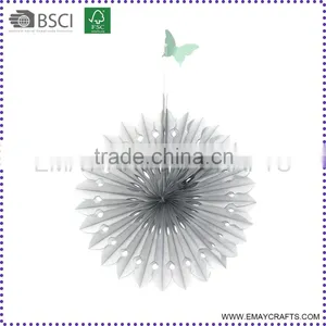 Various Wedding Decor Circular Paper Fan thumbnail-1