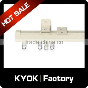 Ball-bearing Slide Curtain Rail Accessories , Aluminum Curtain Rail Wholesale , Curtain Track Accessories thumbnail-1