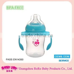 6oz 180ml Safe Food Grade Material PP Baby Feeding Bottles With Silicone Nipple Quality Choice thumbnail-1