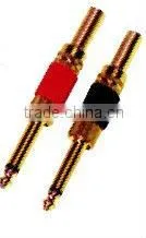 6.35MM MONO PLUG METAL WITH SPRING thumbnail-1
