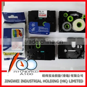 12mm TZe Label Tape Cartridge for Compatible Brother P-touch Label Printer Black on Yellow TZe-631 thumbnail-3