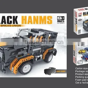 BNR900242 Racing Fire Rc Car Plastic Building Blocks thumbnail-1