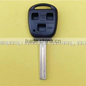 3 Buttons Remote Key Case Shell for Toyota Key Blanks Wholesale TOY40 Blade thumbnail-2