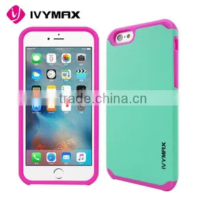 Fashion Hybrid Cell Phone Case Shell Cover Protective For IPhone 6/6S Rose Gold thumbnail-3